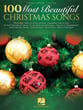 100 Most Beautiful Christmas Songs piano sheet music cover